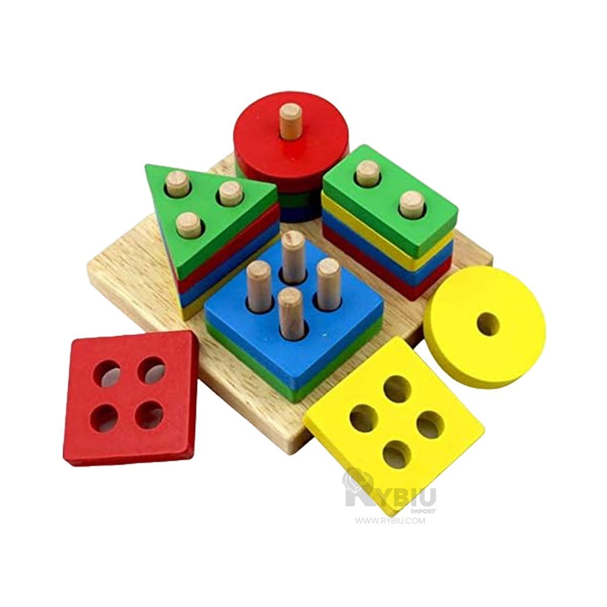 GENERICO - Juguete Didactico y Plantado para Kids de Madera