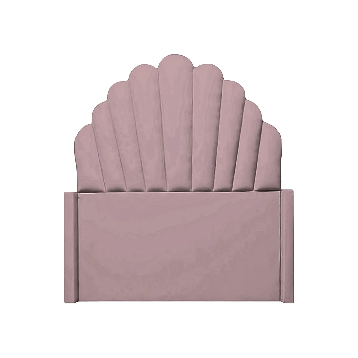 BARAKA HOME - Cabecera Emperatriz Abanico 1.5 Plz - Rosado