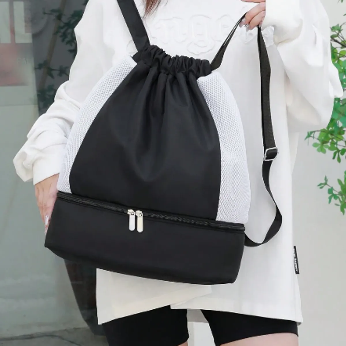 GENERICO - Mochila Impermeable Multifuncional - Negro