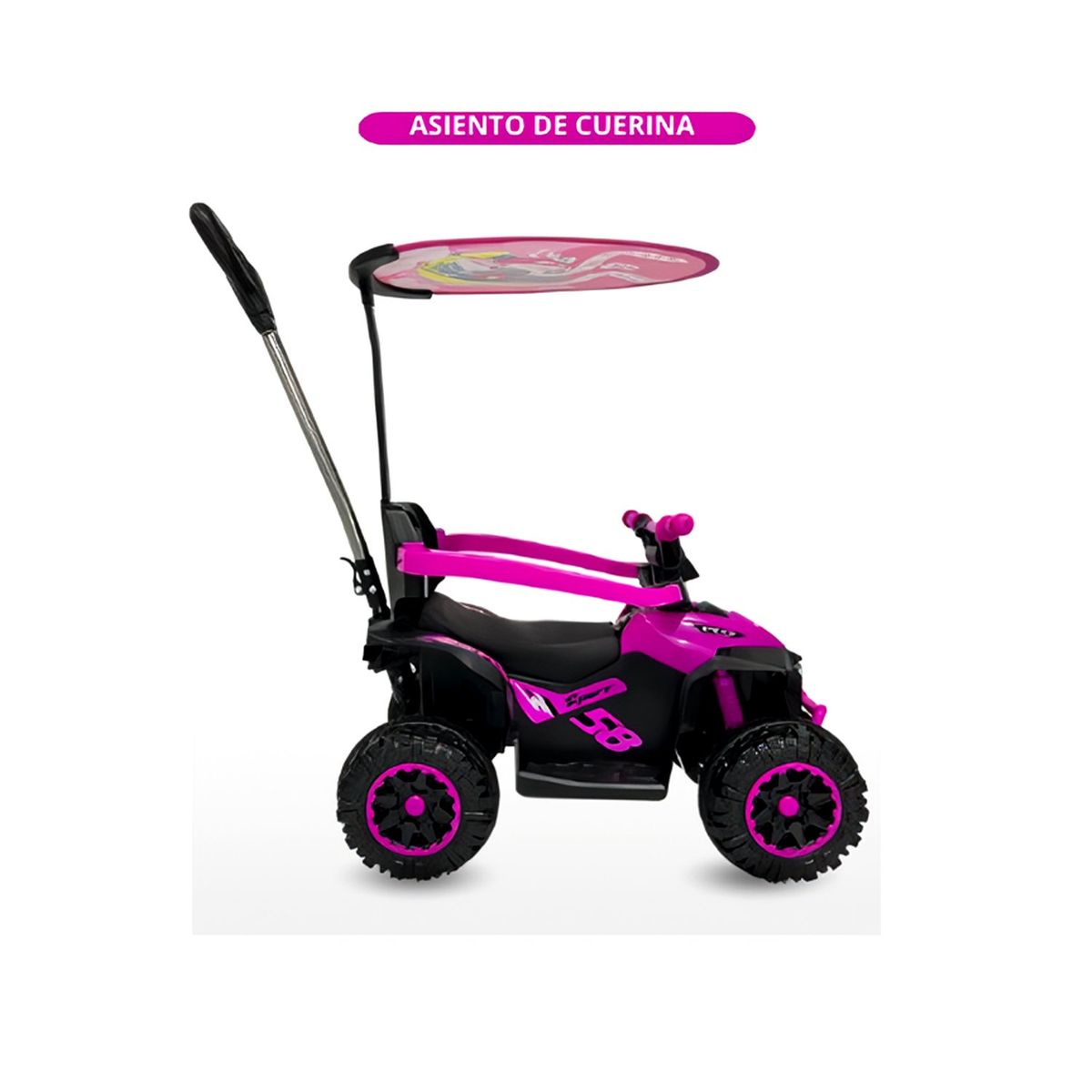 STOKKER BABY - Correpasillo Guiador Terra con Bluetooth Fucsia