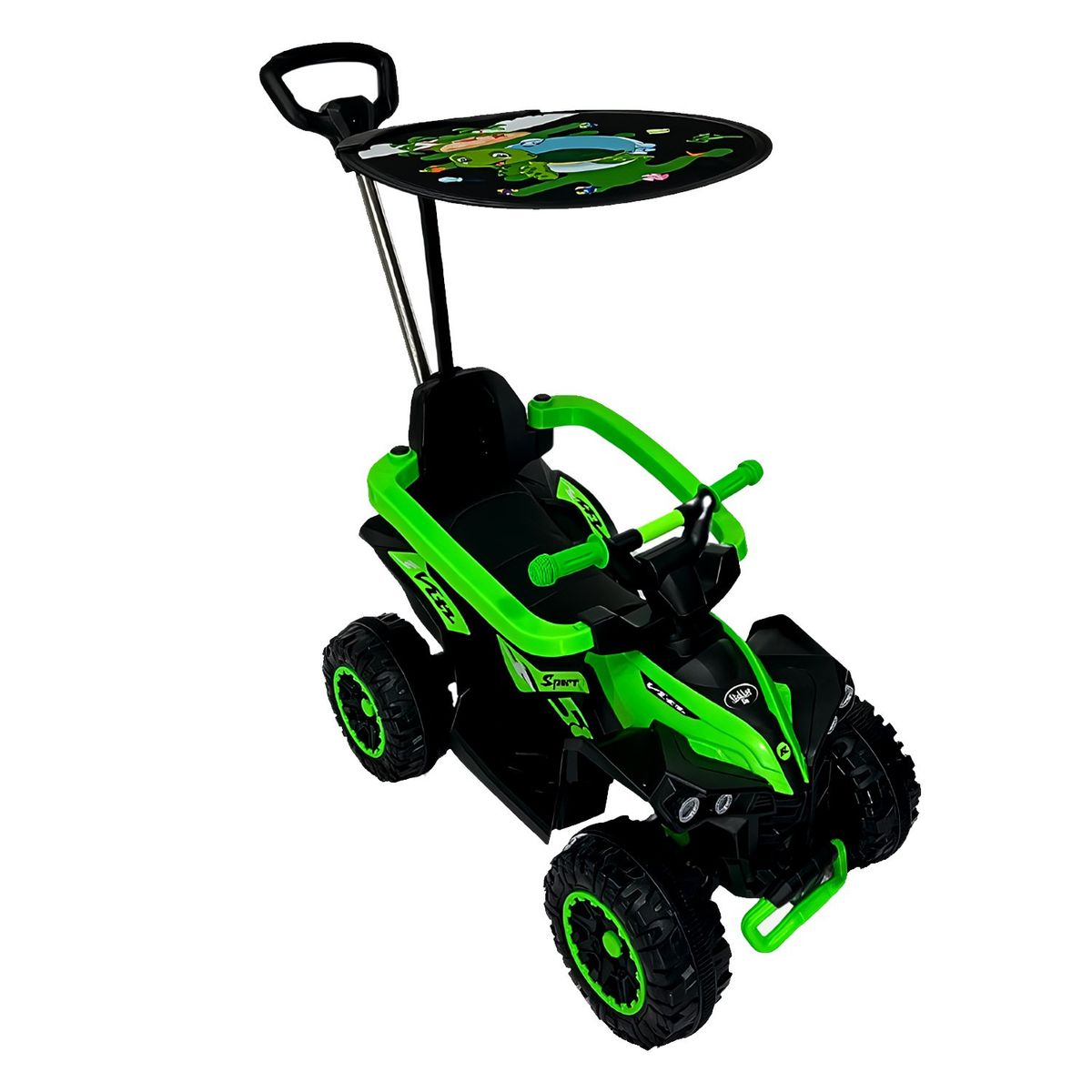STOKKER BABY - Correpasillo Guiador Terra con Bluetooth Verde