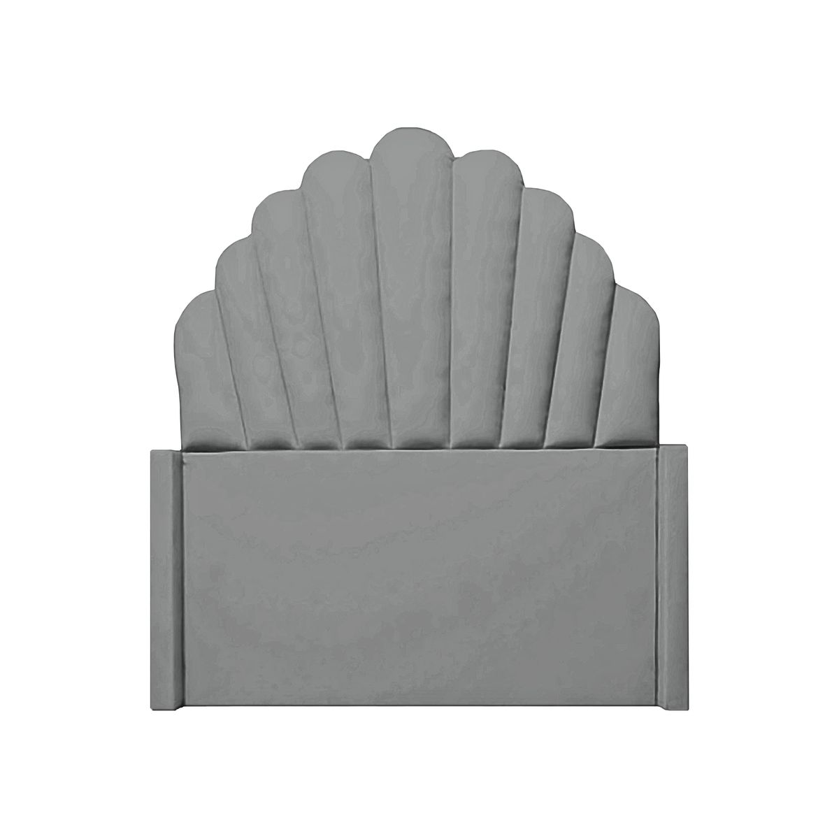 BARAKA HOME - Cabecera Emperatriz Abanico 2 Plz - Gris Claro