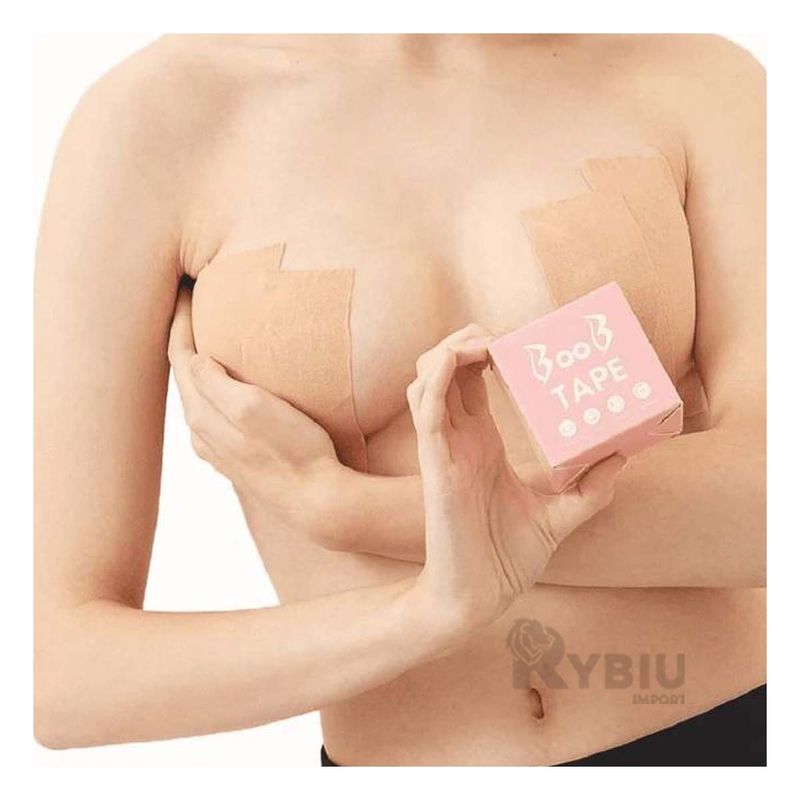 GENERICO - Cinta Formador de Senos Flexible en Nude Y+Regalo Agendita