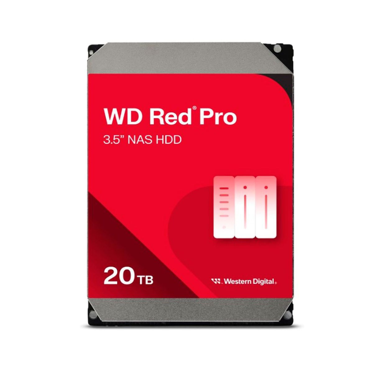 WESTERN DIGITAL - DISCO DURO WD RED PRO NAS 20TB 7200 RPM PN WD201KFGX