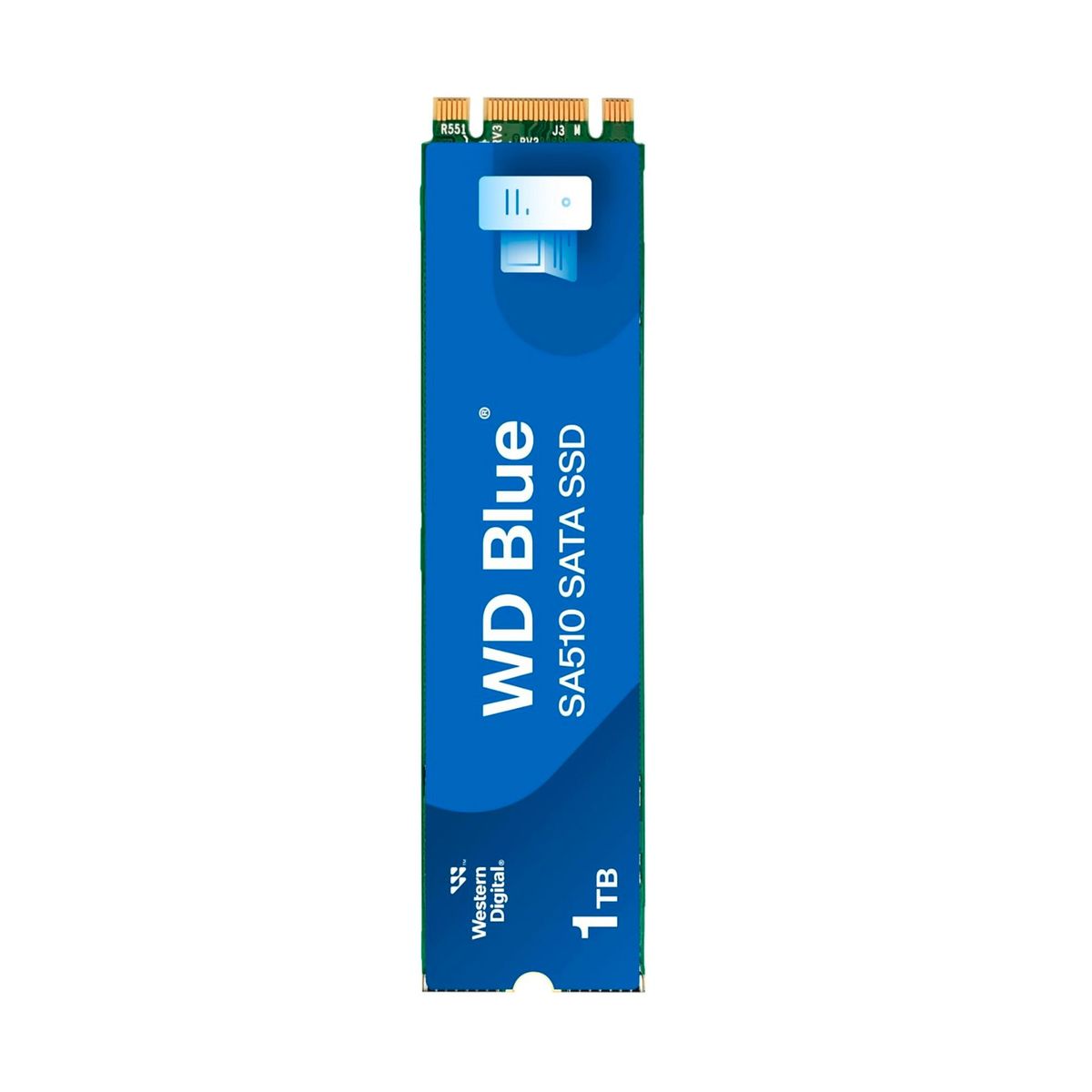 WESTERN DIGITAL - SSD WD BLUE SA510 1TB M2 2280 LECTURA 560MBS PN WDS100T3B0B