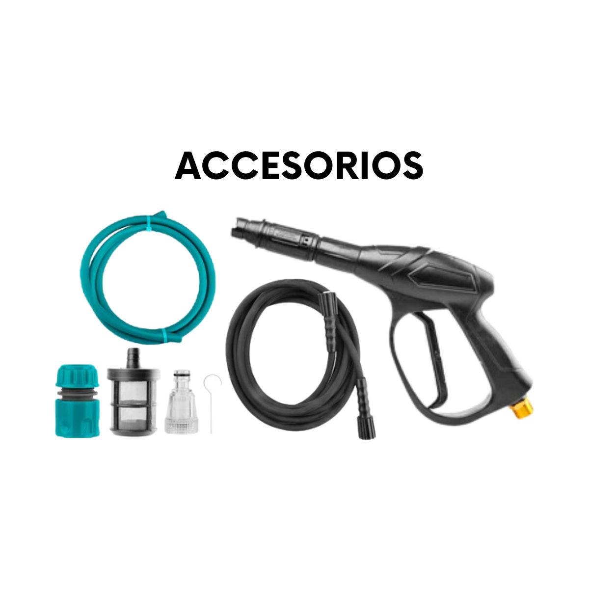 TOTAL TOOLS - Hidrolavadora portatil con succion 1500w Total