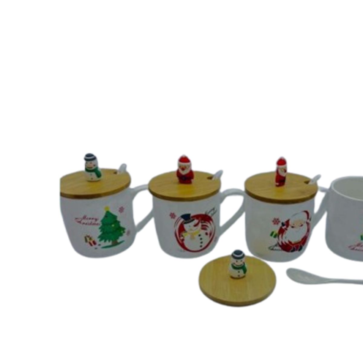 GENERICO - Taza Navideña con tapa