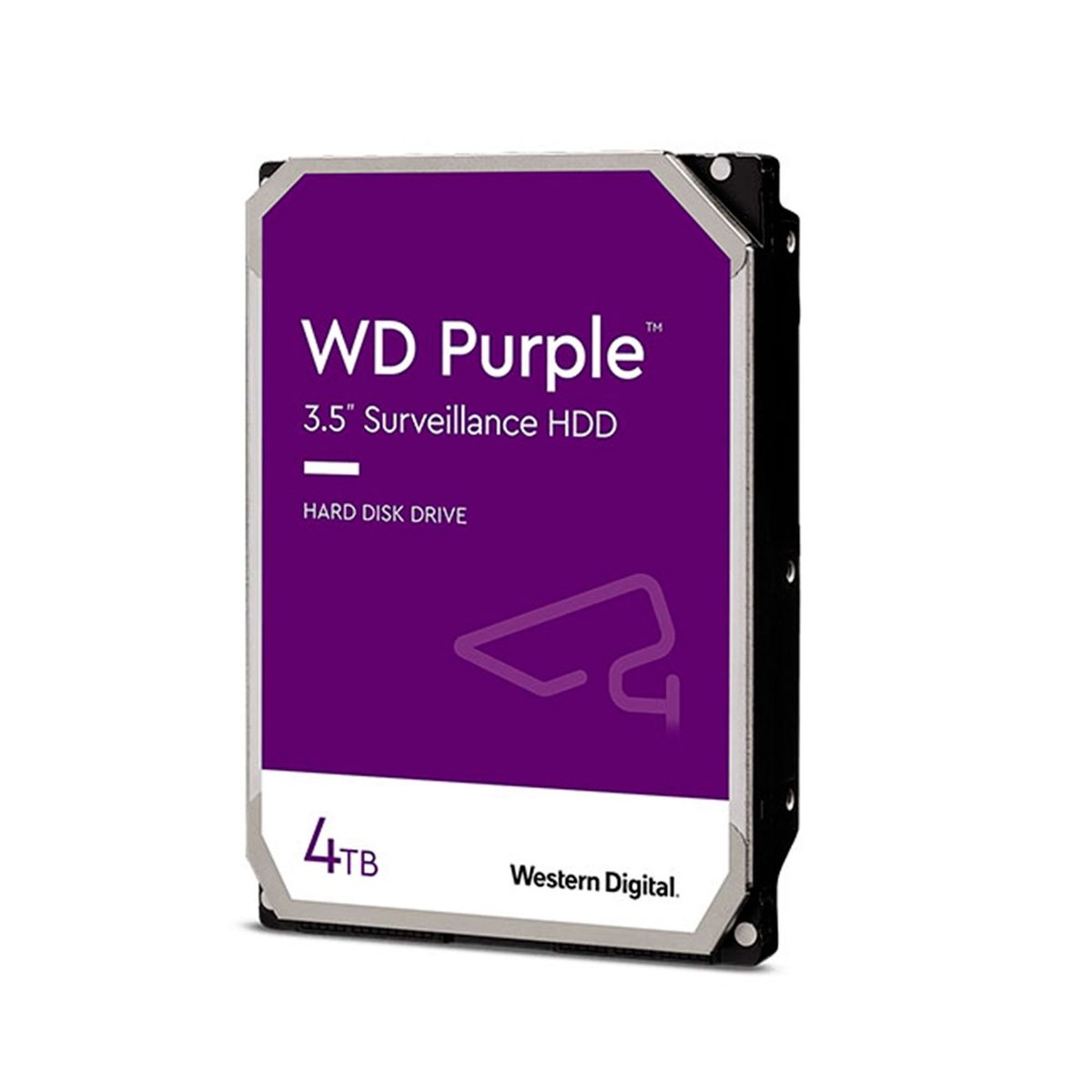 WESTERN DIGITAL - DISCO DURO WD PURPLE 4TB SURVEILLANCE 5400RPM PN SE-HDD4TB