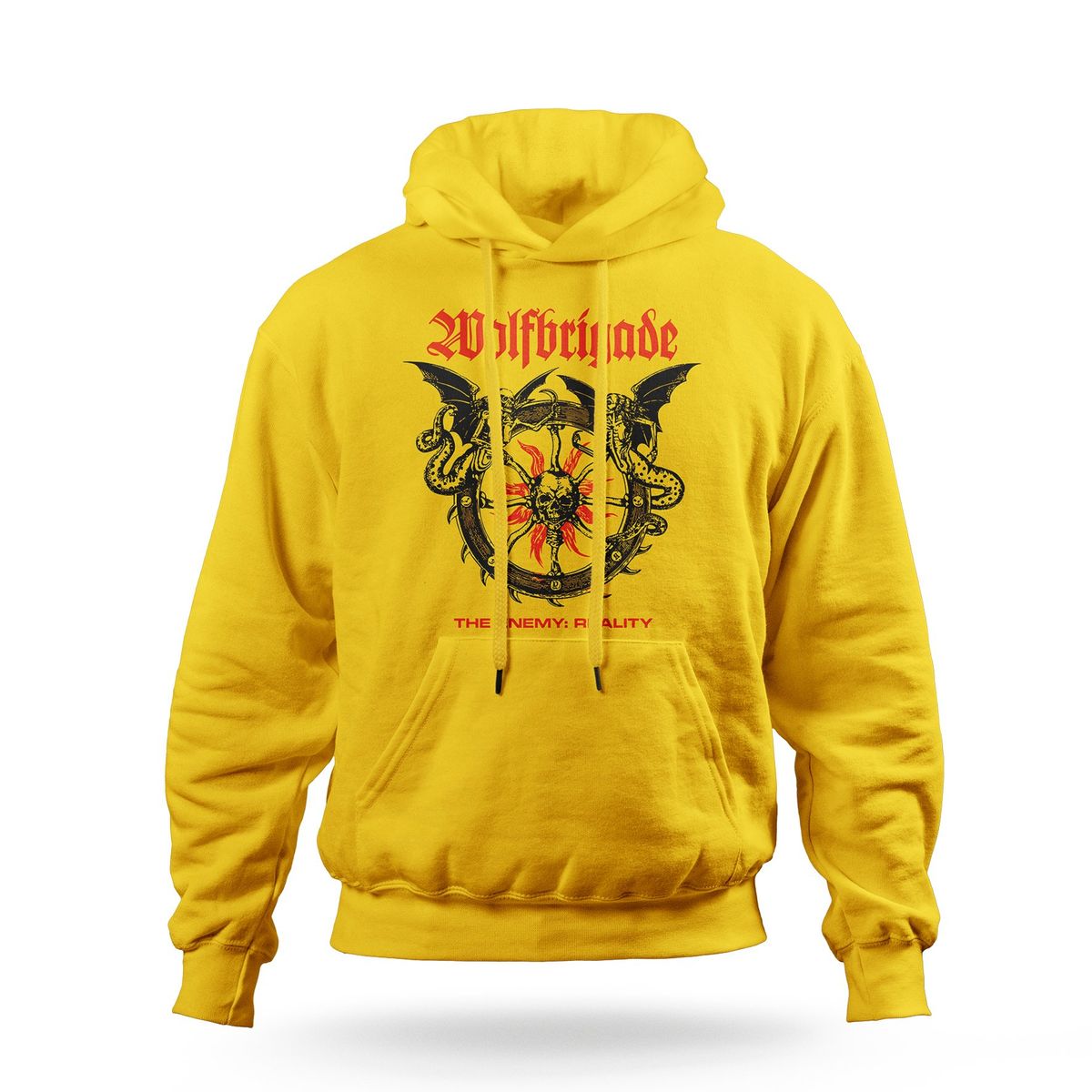 GENERICO - POLERA CON CAPUCHA HOODIE BANDA WOLFBRIGADE 04