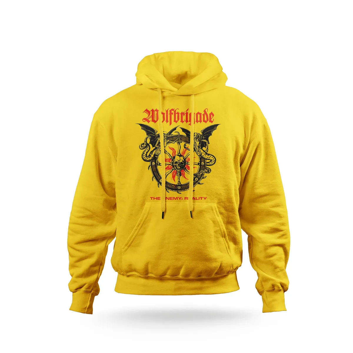 GENERICO - POLERA CON CAPUCHA HOODIE BANDA WOLFBRIGADE 04