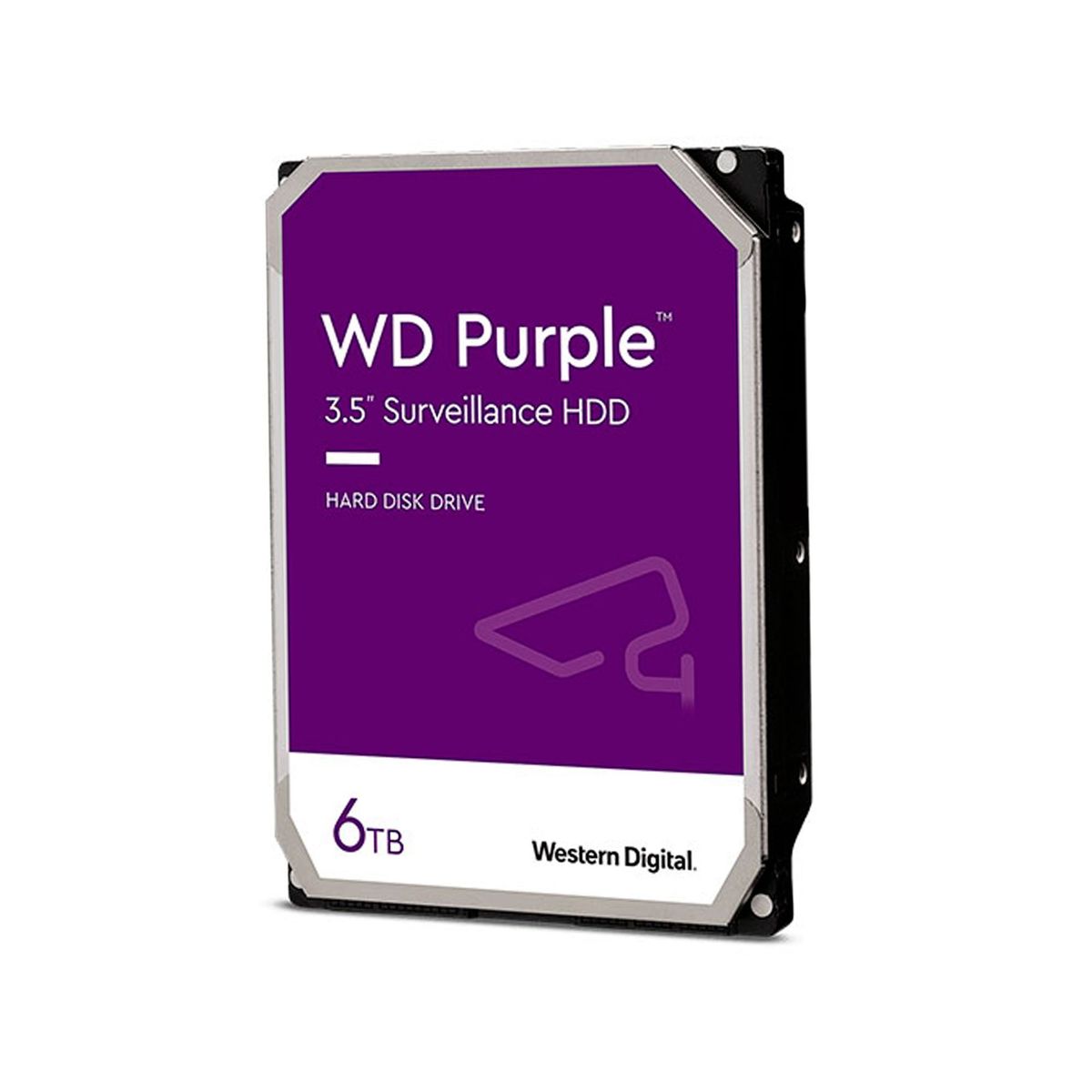 WESTERN DIGITAL - DISCO DURO WD PURPLE SURVEILLANCE 6TB 35 5400RPM PN WD60PURZ