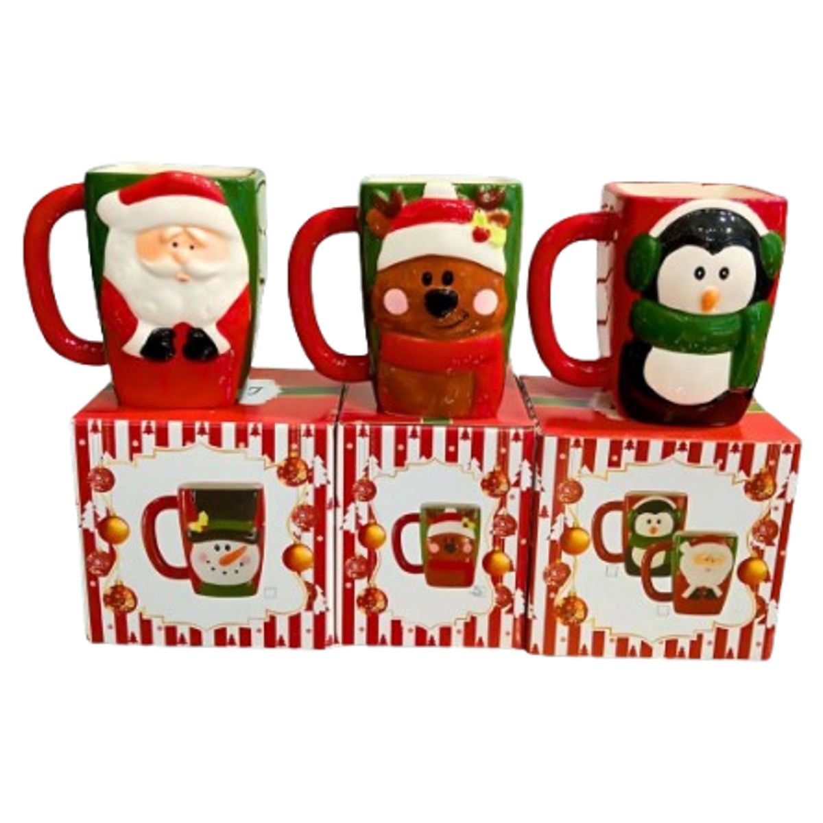 GENERICO - Taza de Cerámica con diseño Navideño