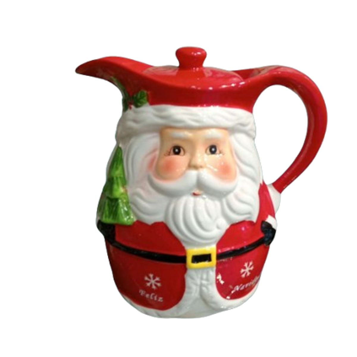 GENERICO - Jarra Navideña de Papa Noel 3LT