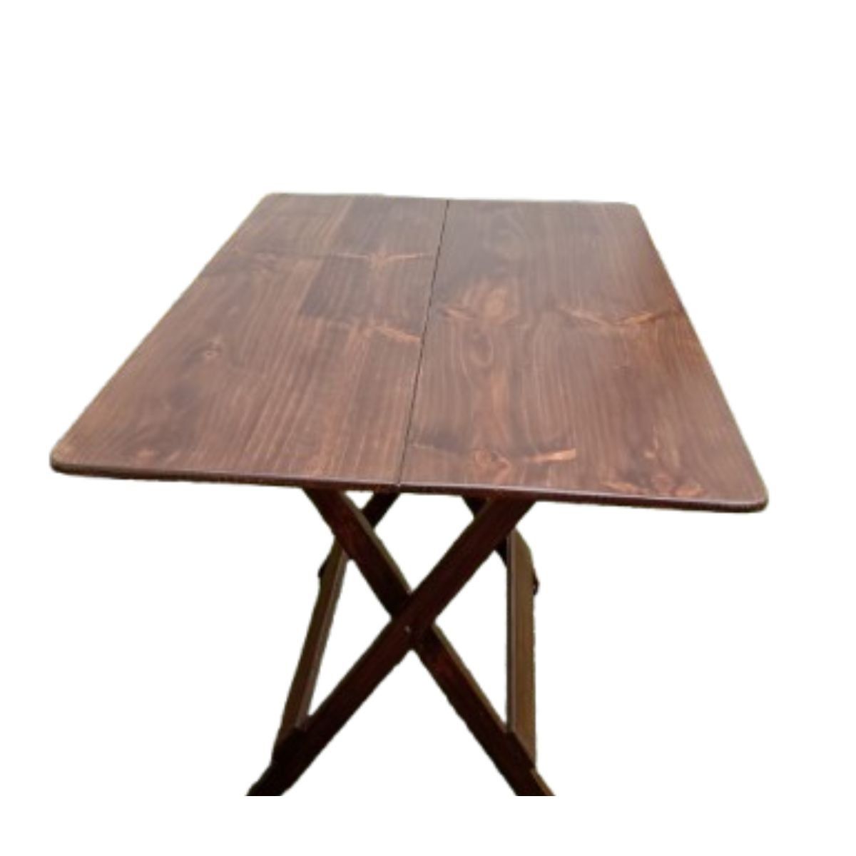 START FG - Mesa Plegable De 1.20mts X 80 Cm Rustico Rafalle