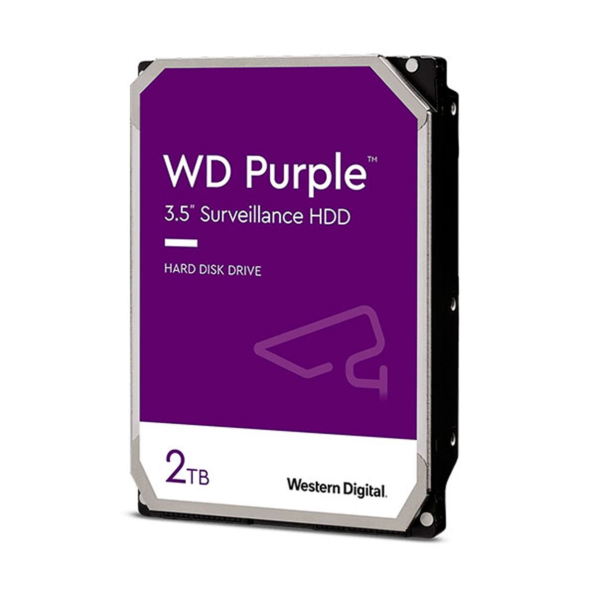 WESTERN DIGITAL - DISCO DURO WD PURPLE 2TB SURVEILLANCE 5400RPM PN WD20PURZ