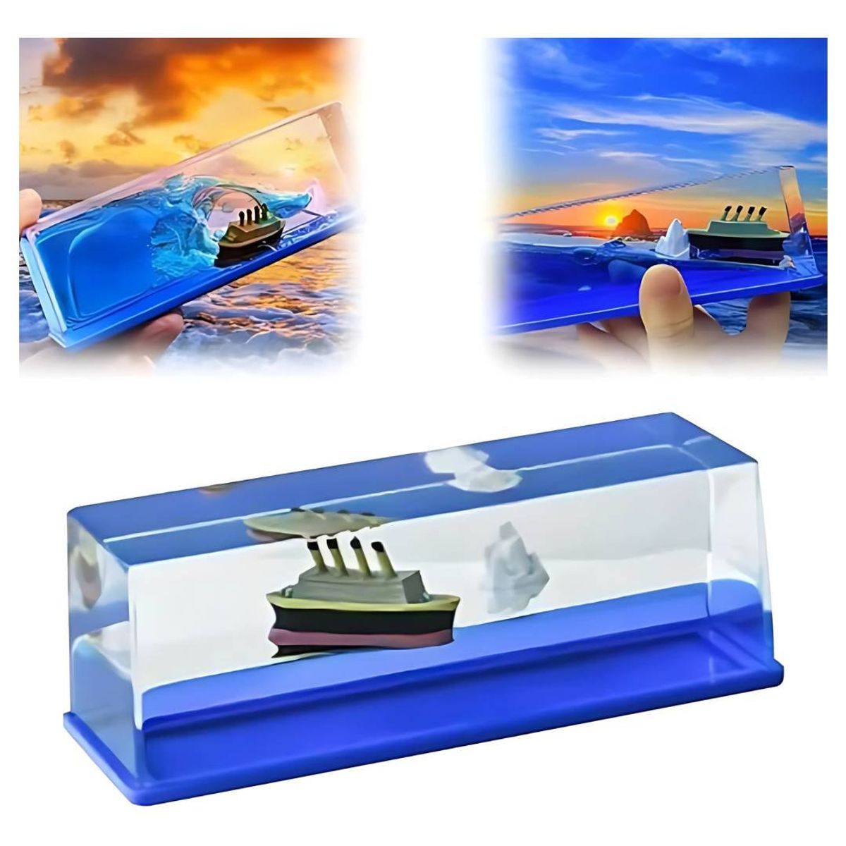 SHEEPBUSTER - Barco Titanic Decorativo en Acrilico