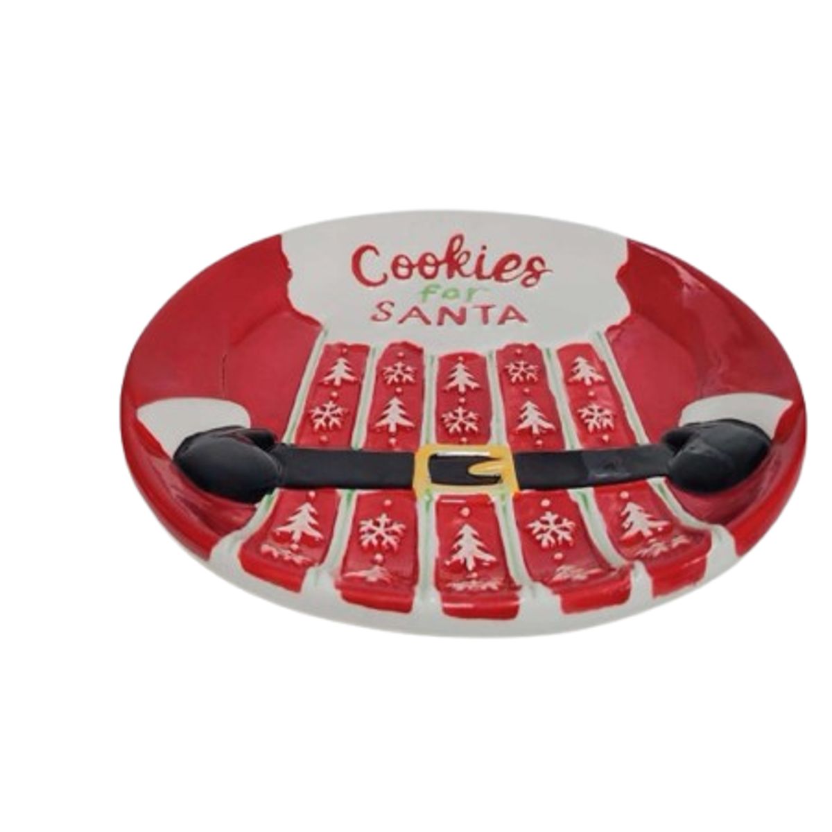 GENERICO - Fuente Navideño con diseño Cinturon Santa