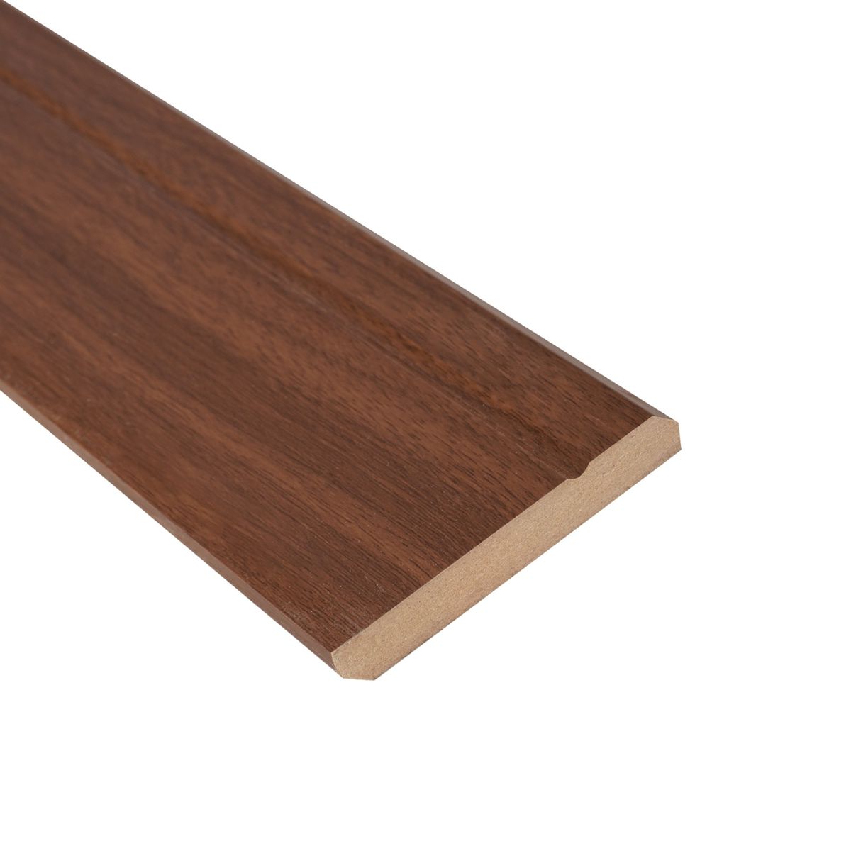 DECOKASA - Zócalo de MDF 244 x 78 x 12 mm - CAOBA