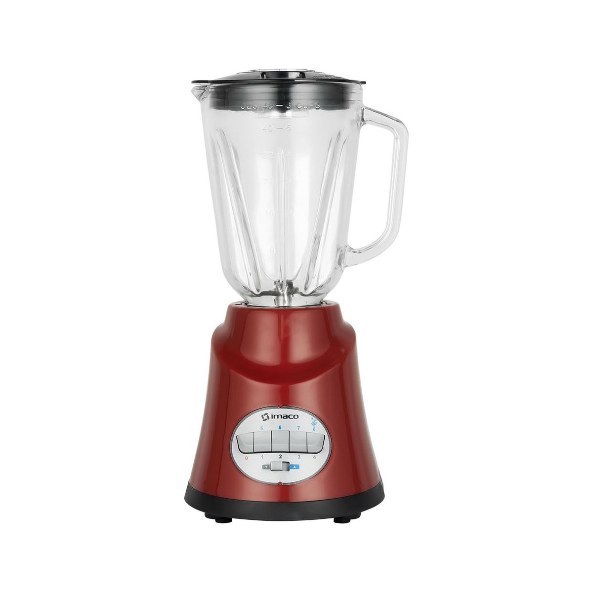 Imaco - Licuadora 1.25 L 500 W IMACO BL8155R Roja