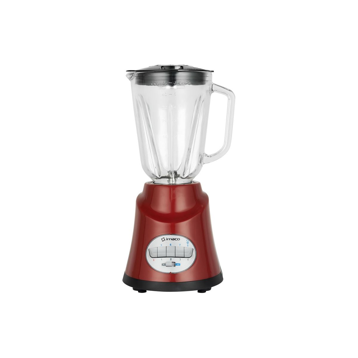 Imaco - Licuadora 1.25 L 500 W IMACO BL8155R Roja