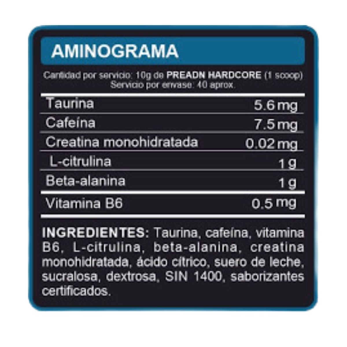 ADN - Pre Entreno Adn PreAdn 600gr Manzana + 3 quemadores gratis