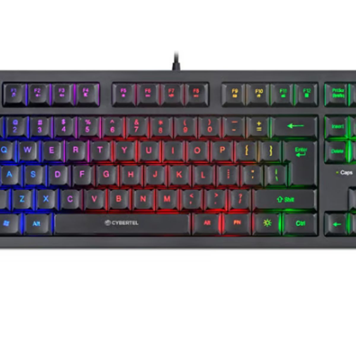 CYBERTEL - Teclado Gamer Cybertel Xtreme CYB 505 Negro