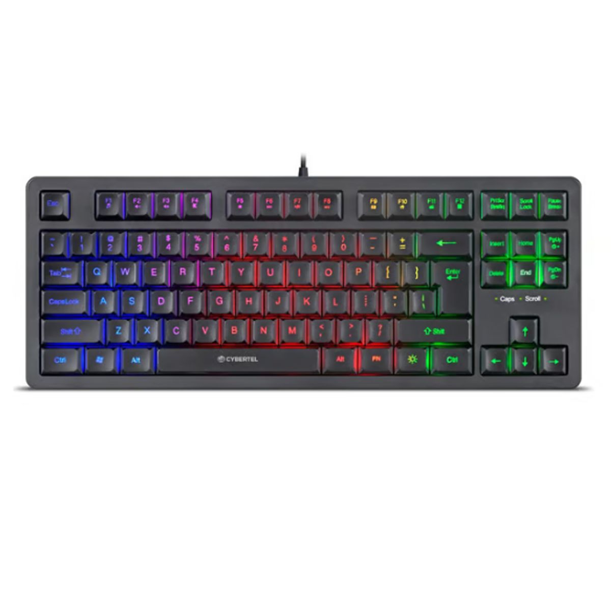 CYBERTEL - Teclado Gamer Cybertel Xtreme CYB 505 Negro
