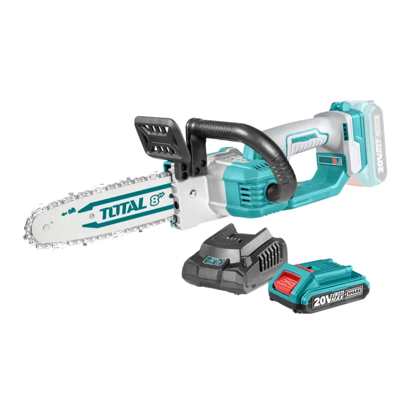 TOTAL TOOLS - Motosierra inalambrica 8 incluye cargador y bateria Total