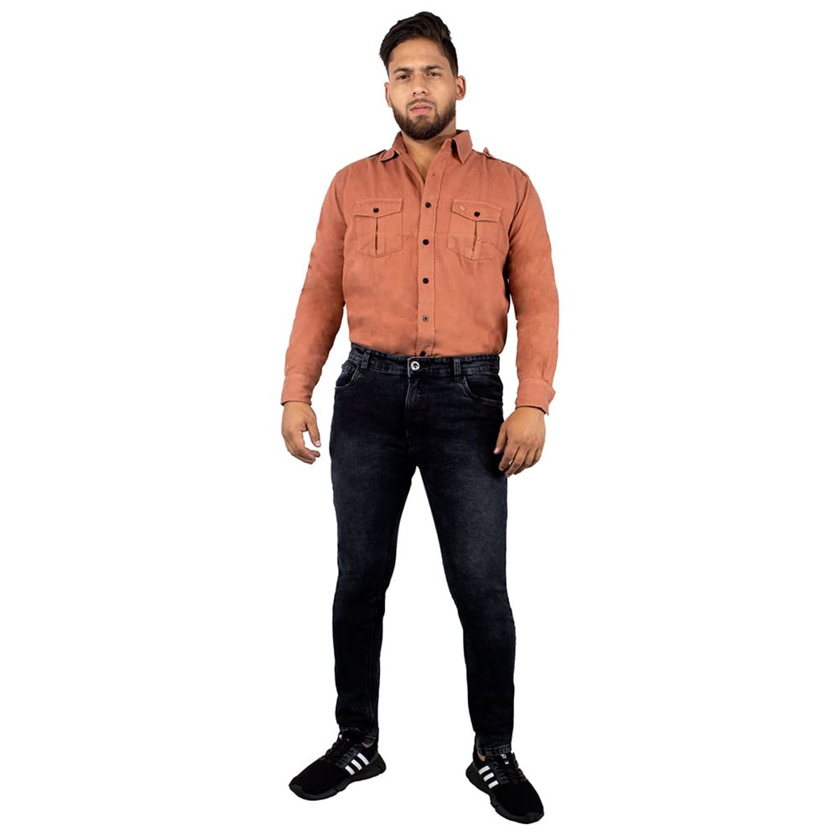 ZOHAR - JEAN PARA HOMBRE CLAUS - OLD BLACK