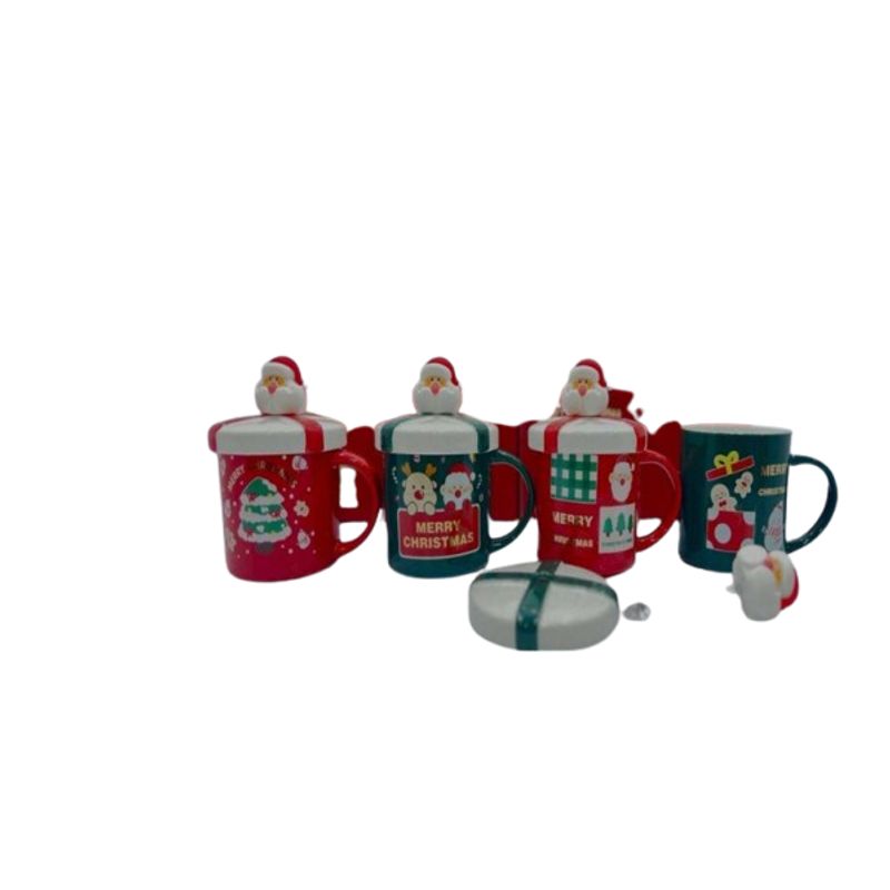 GENERICO - Taza Navideña con tapa