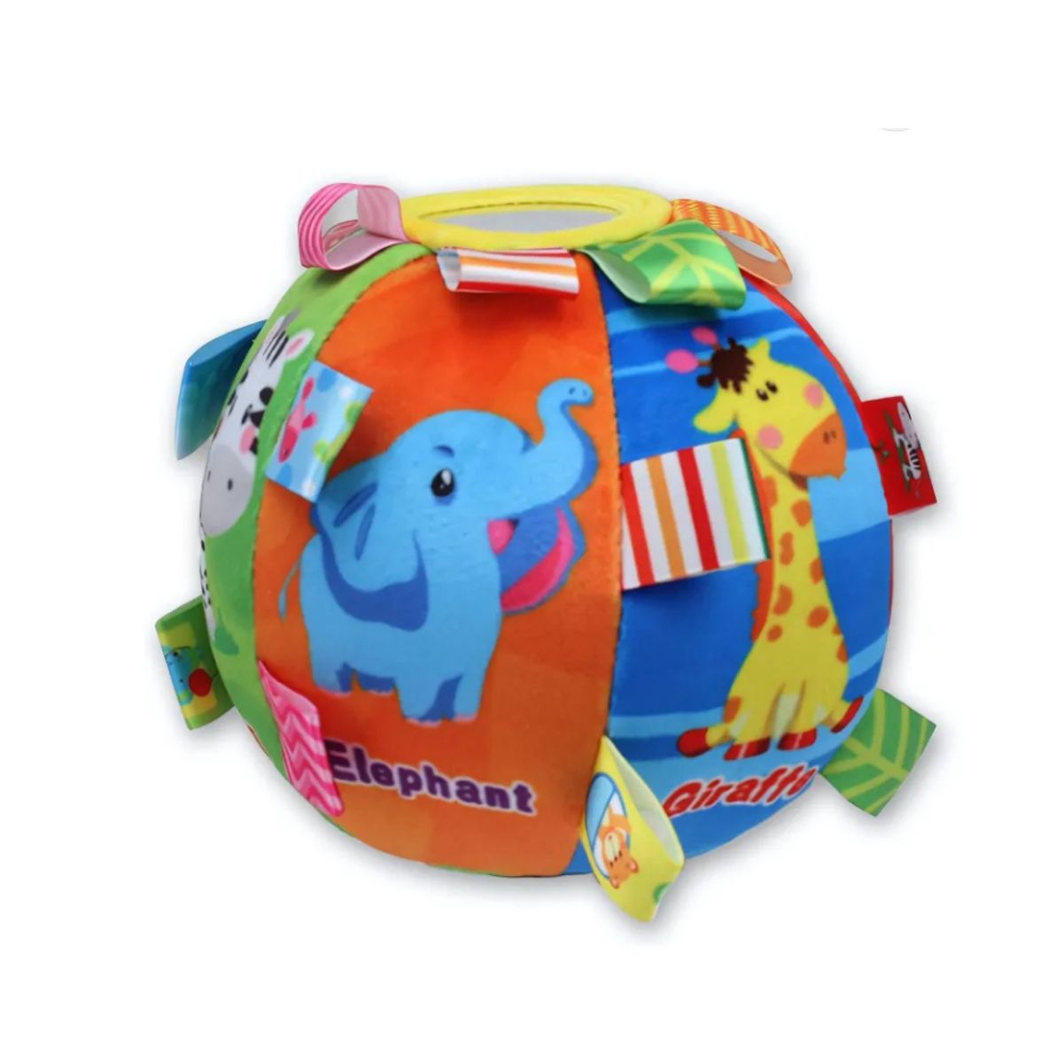 GENERICO - Pelota Multicolor con Sonido para Bebés - GLOBAL KIDS