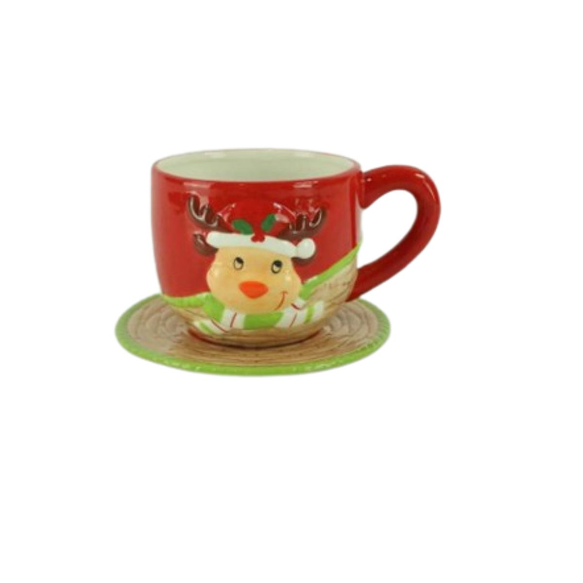 GENERICO - Taza Navideña con plato