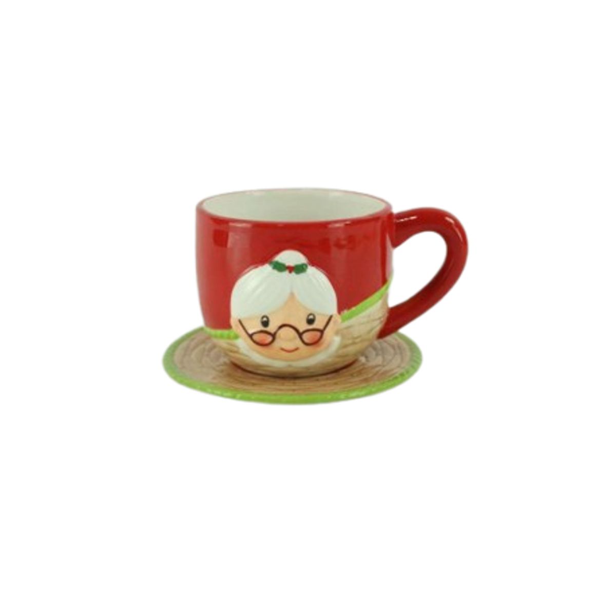 GENERICO - Taza Navideña con plato