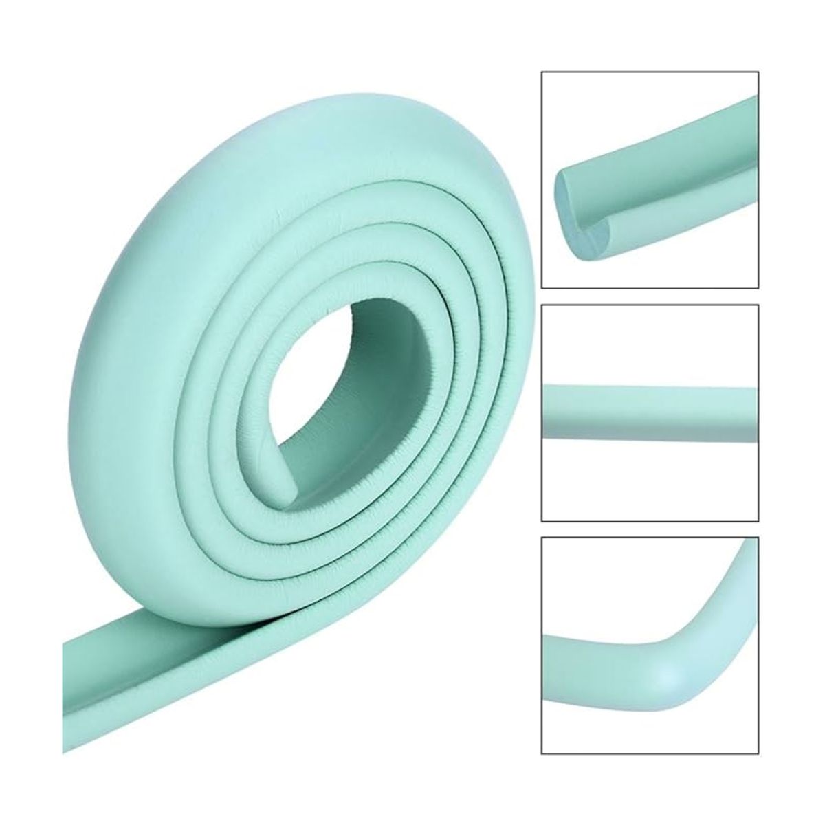 GENERICO - Protector de Goma Antigolpes Verde Agua