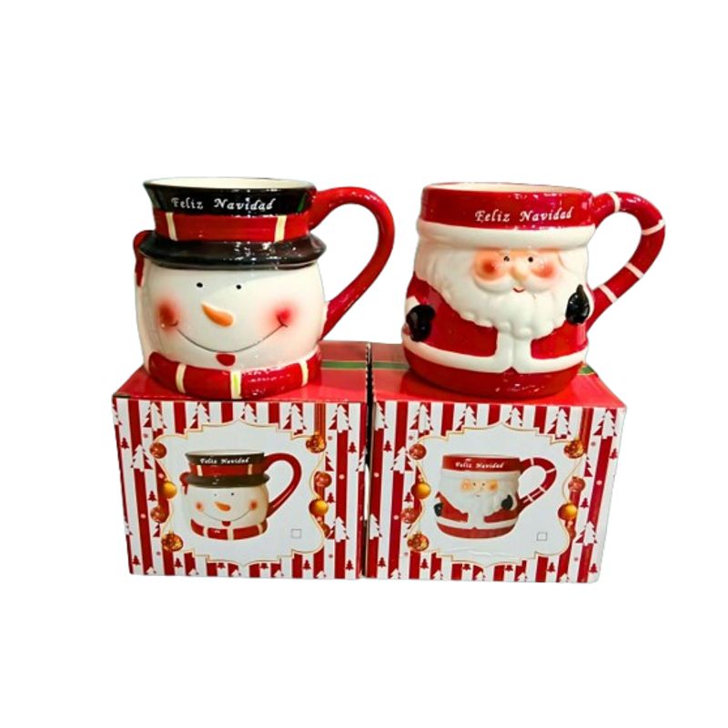 GENERICO - Taza de Cerámica con diseño Navideño
