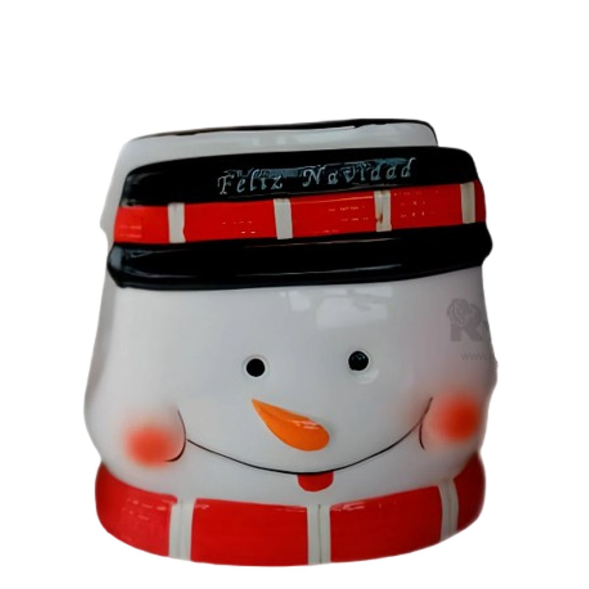 GENERICO - Servilletero Navideño Muñeco de Nieve