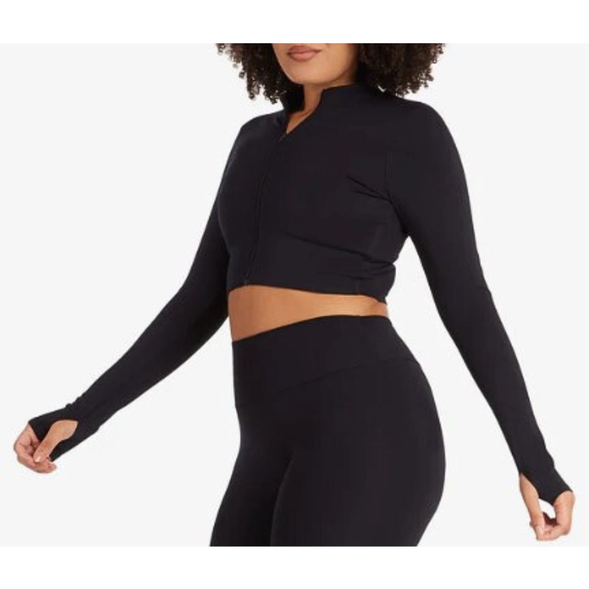 GENERICO - Casaca deportiva Running mujer Negro