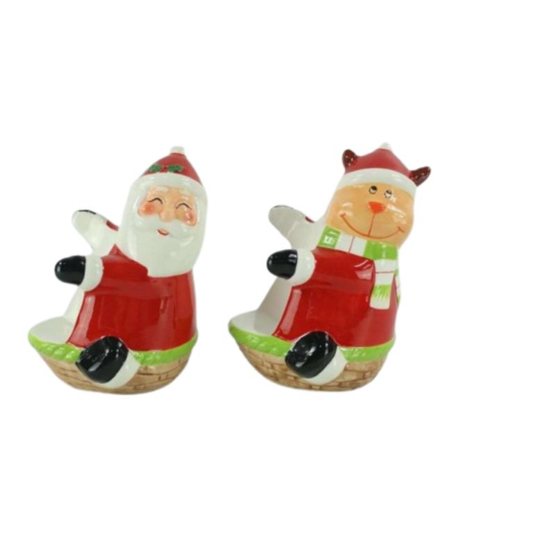 GENERICO - Portavino Multicolor con diseño Navideño