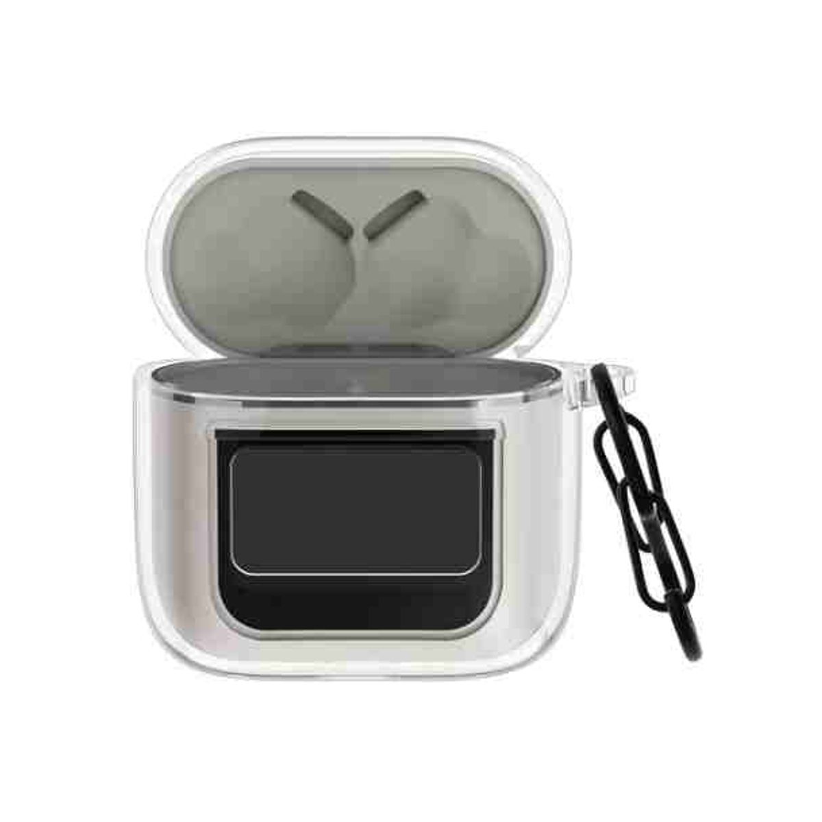 GENERICO - Funda case para audifonos JBL TOUR PRO 2 color transparente