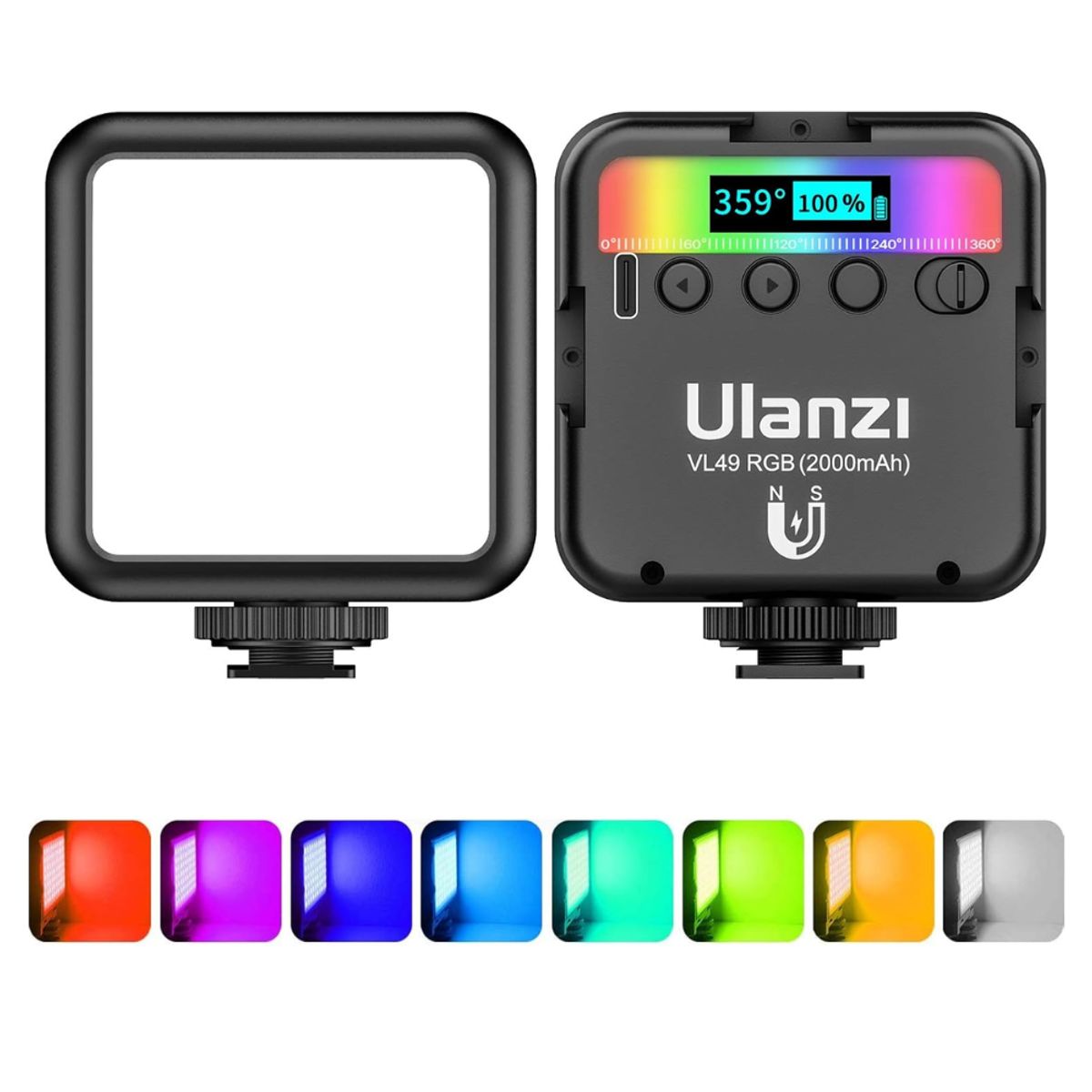 ULANZI - ILUMINACIÓN PORTÁTIL ULANZI VL49 RGB