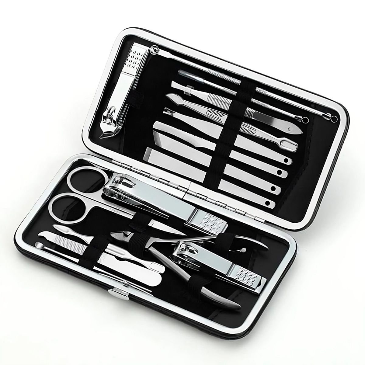 GENERICO - Pulidor De Uñas Eléctrico Portatil y Set de Manicura 16 Pzs