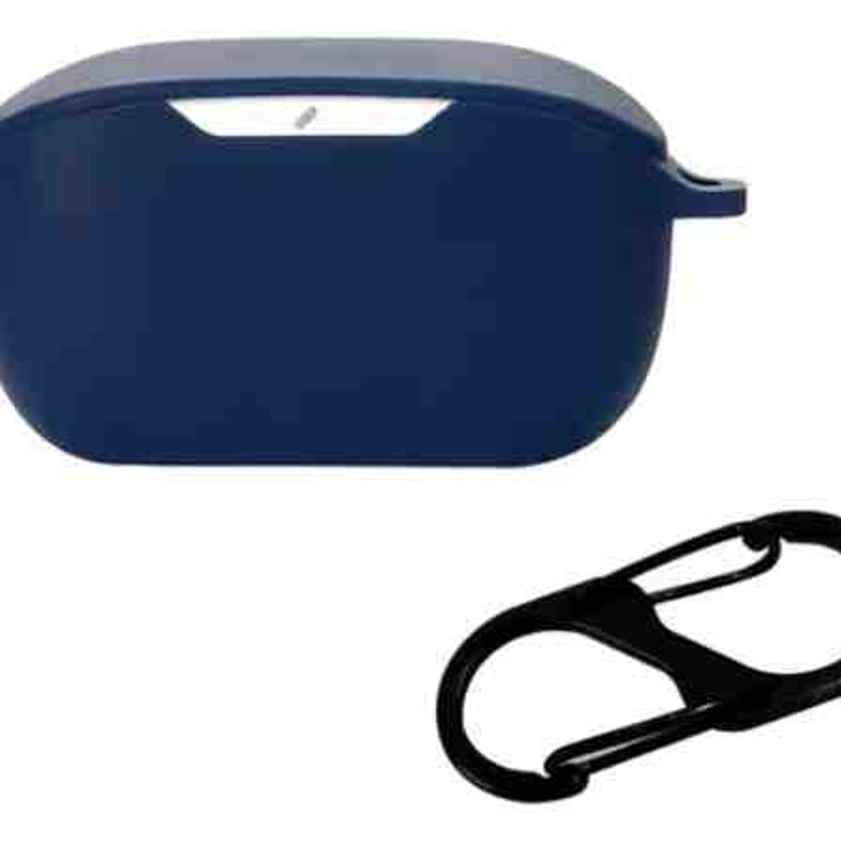 GENERICO - Funda case de silicona para audifonos JBL WAVE BUDS color azul