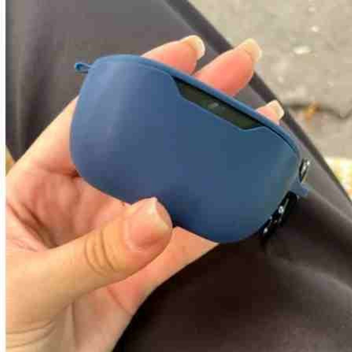 GENERICO - Funda case de silicona para audifonos JBL WAVE BUDS color azul