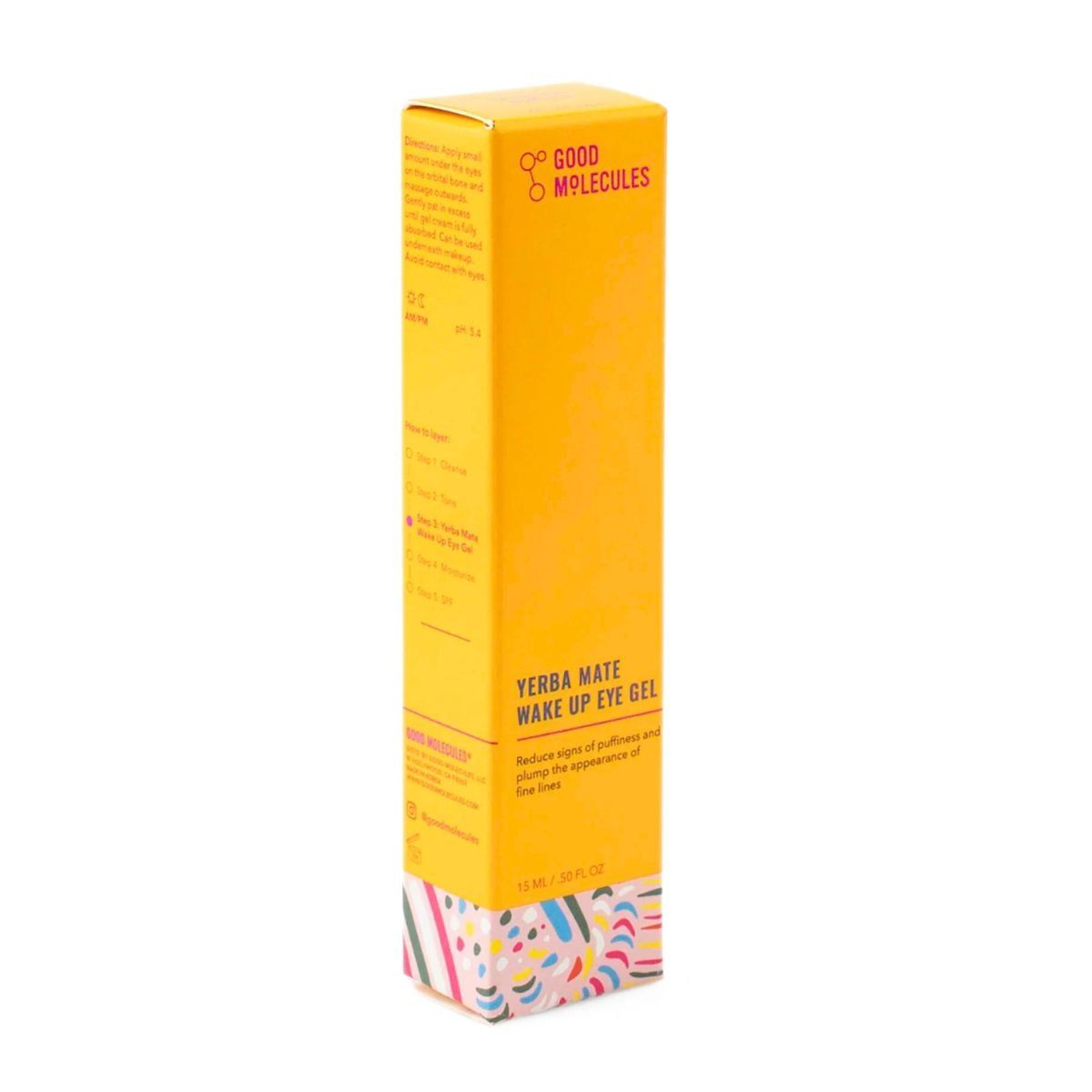 GOOD MOLECULES - Yerba Mate Wake Up Eye Gel Good Molecules 15ml Contorno Ojos