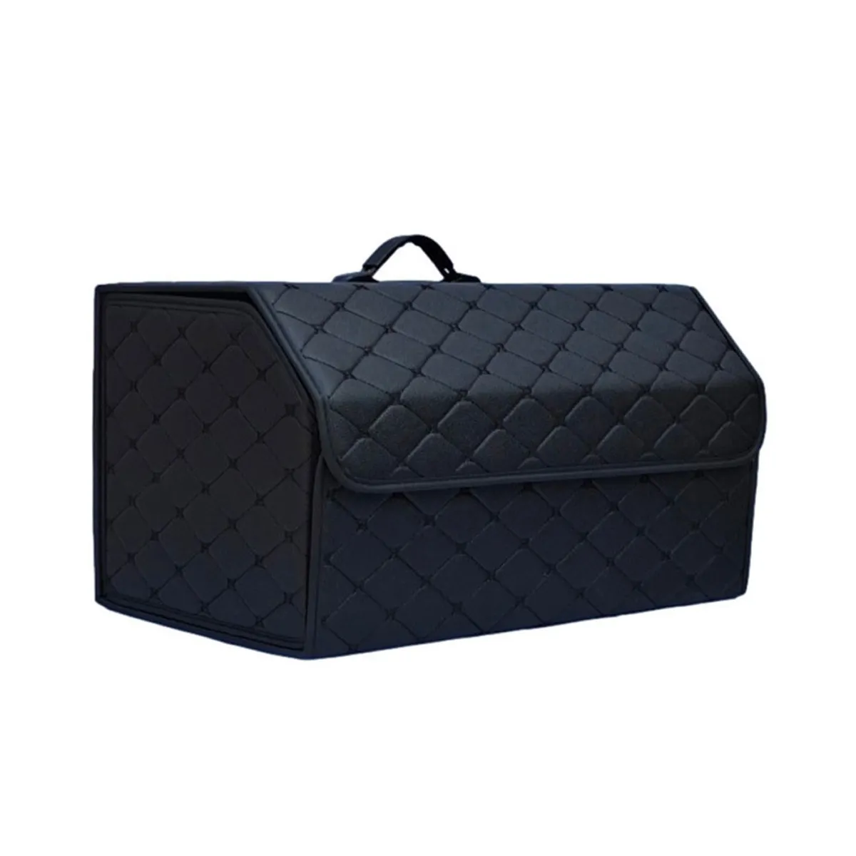 QUE PATAS PET SHOP - Caja Organizadora Maletera De Cuero Premium Multifuncional