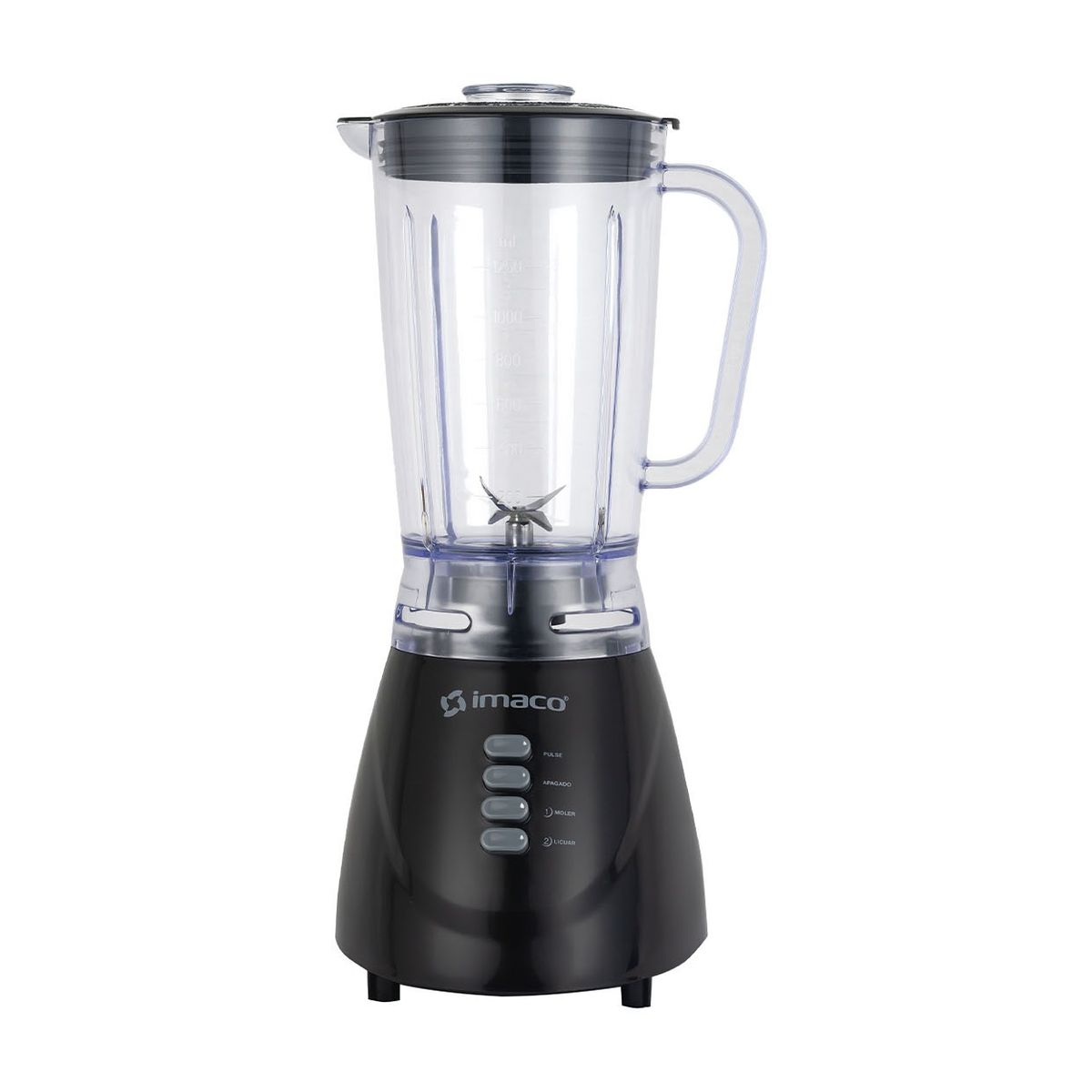 IMACO - Licuadora Vaso Plastico 1.25 L 500 W IMACO BL4125N