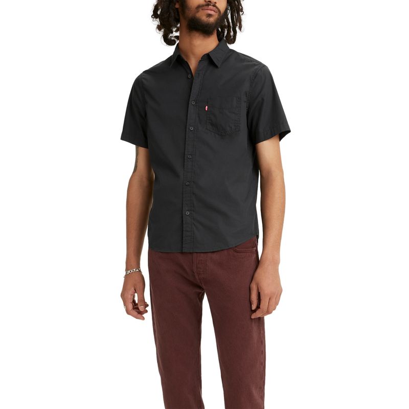 LEVIS - Camisa Hombre Classic Negro Levis