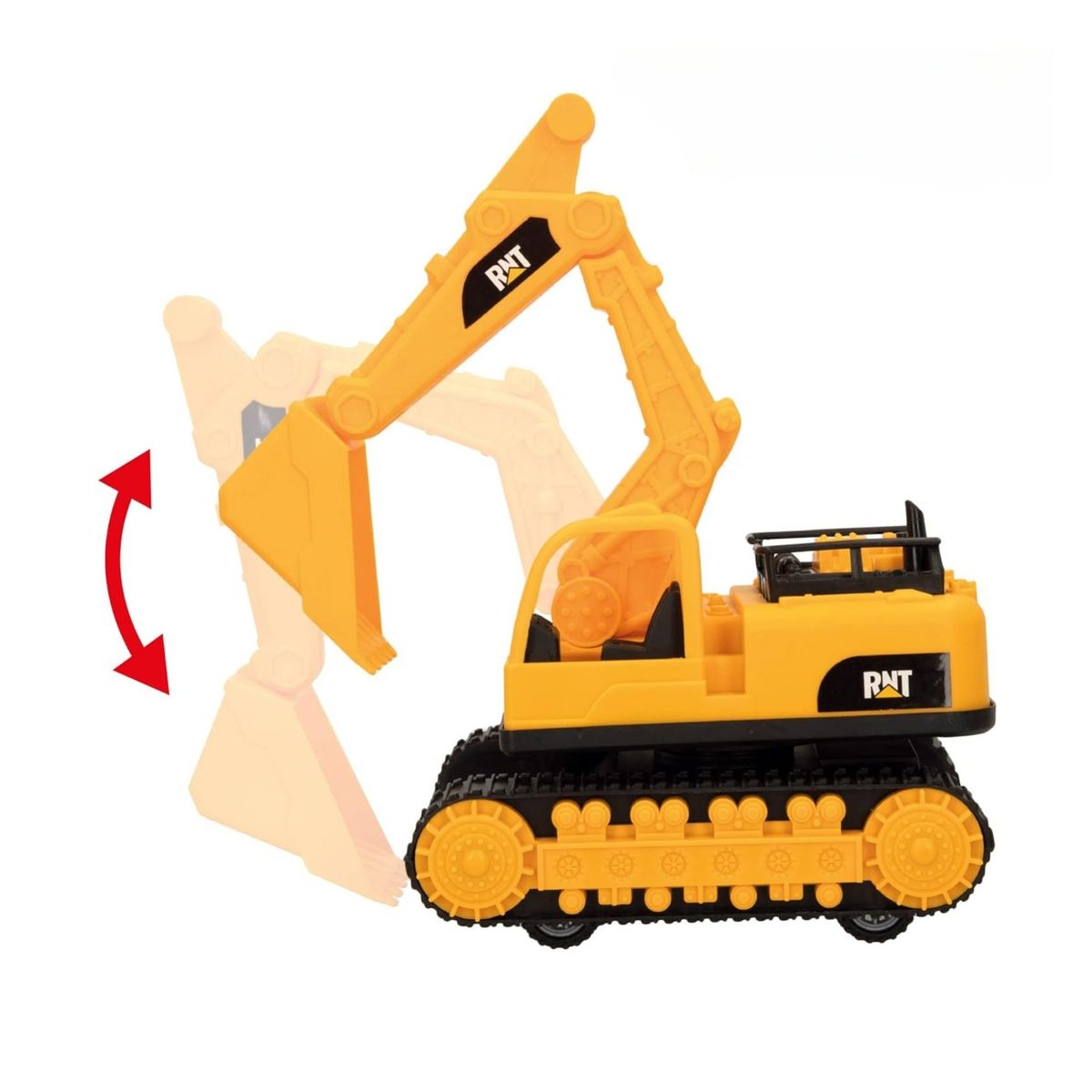 GENERICO - Juguete de construccion cargador frontal retroescavadora