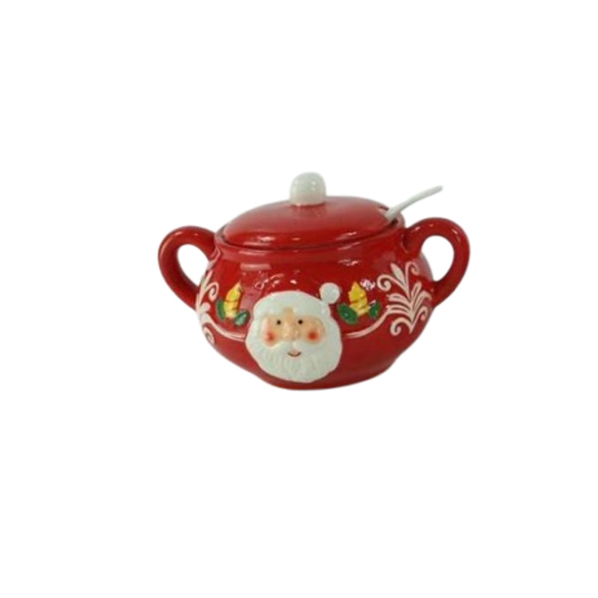 GENERICO - Azucarera con cuchara Navideño de Papa Noel