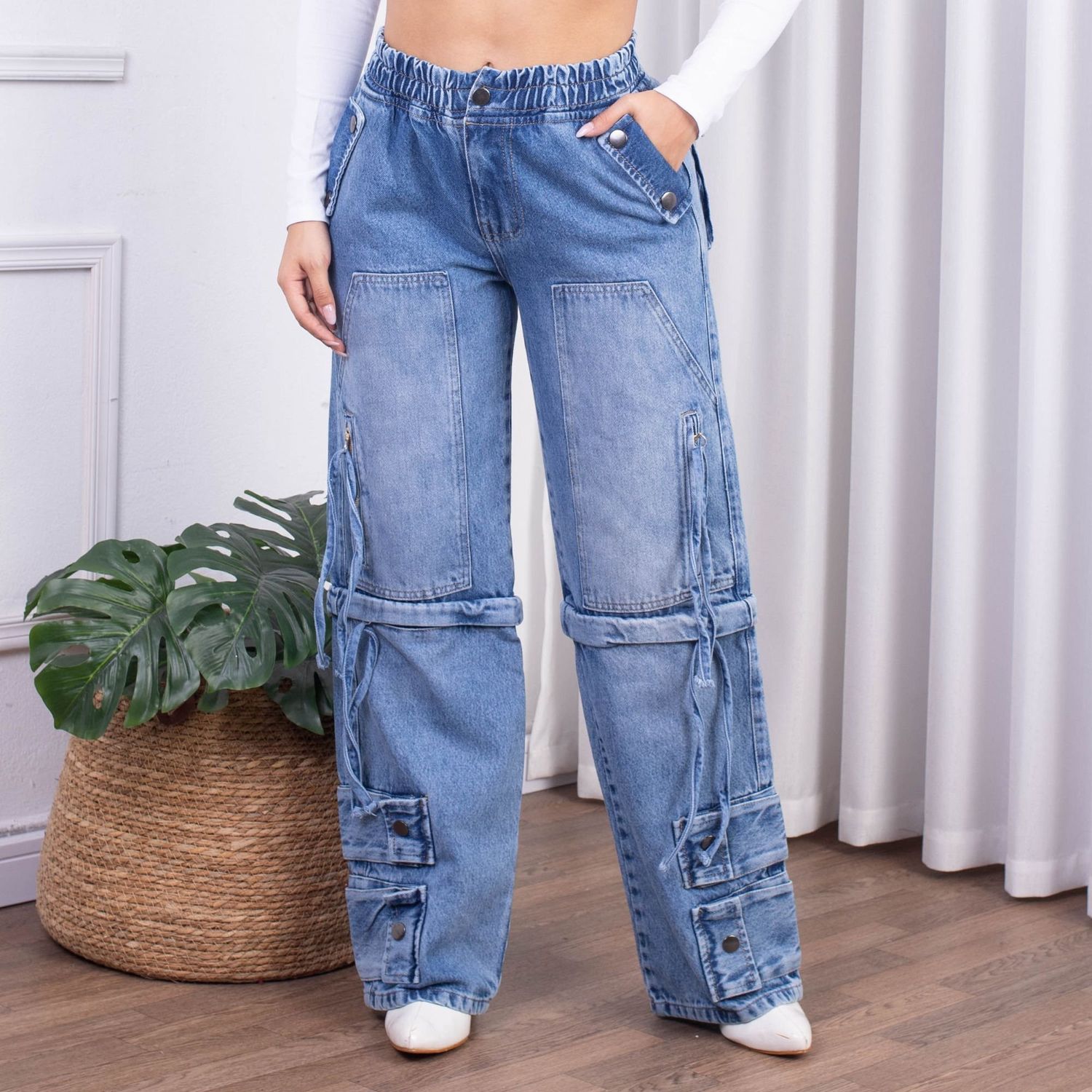 Baggy Jeans Mujer Moda BENCUS JEANS